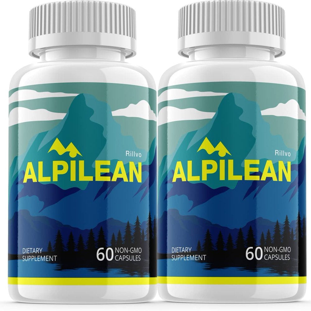 2 Pack Alpilean Pills Advanced Formula Alpilean Supplement Men Women 120 Capsules