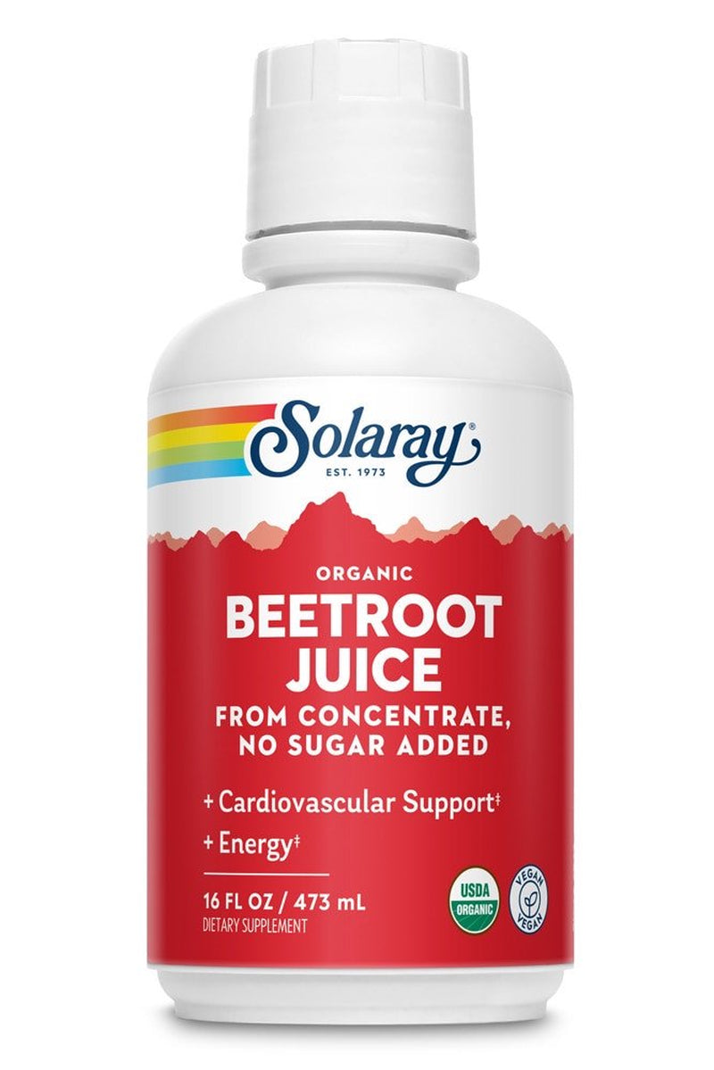 Solaray Organic Beetroot Juice -- 16 Fl Oz
