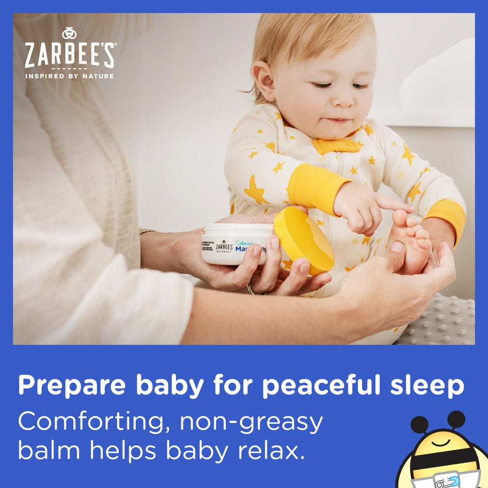 Zarbee'S Baby Calming Massage Balm, Lavender & Chamomile, 2 Oz