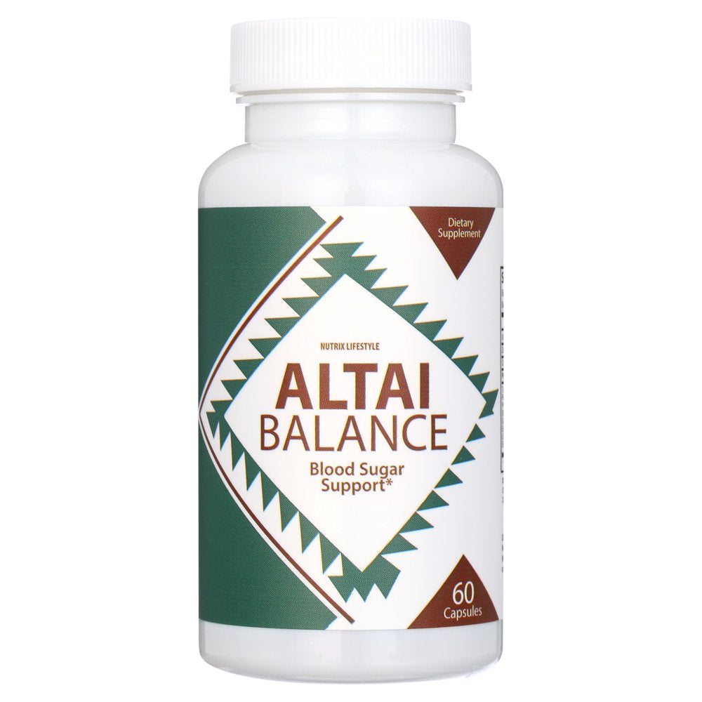 (Official) Altai Balance Blood Sugar Support Pills (2 Pack)