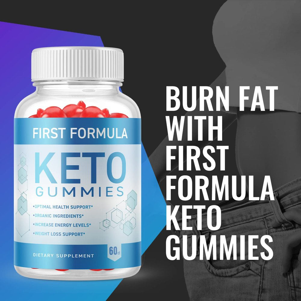 (3 Pack) First Formula Keto ACV Gummies - Supplement for Weight Loss - Energy & Focus Boosting Dietary Supplements for Weight Management & Metabolism - Fat Burn - 180 Gummies