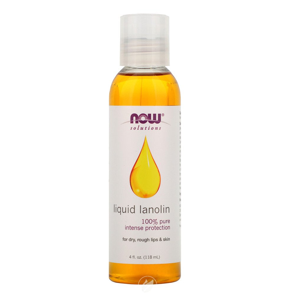 NOW Solutions Liquid Lanolin Pure 4 Oz