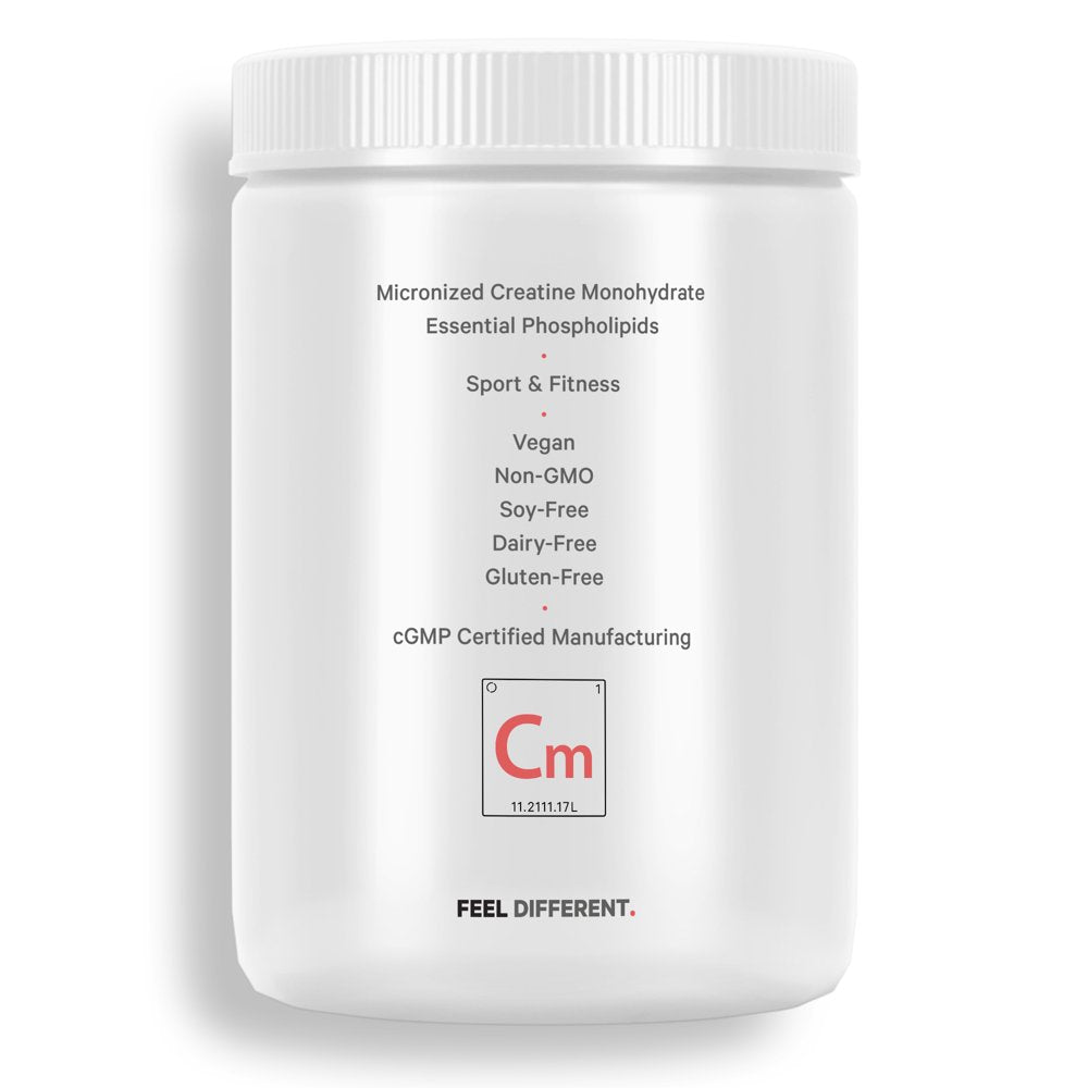 Codeage Liposomal Creatine Monohydrate Powder Supplement, Unflavored, 3-Month Supply, 90 Servings