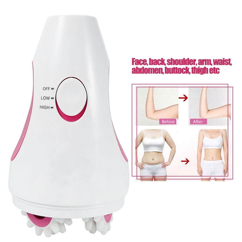 Zaqw WALFRONT 3D Electric Beauty Body Slim Machine Vibration Fat Burnt anti Cellulite Massager, Body Slim Massager, Vibration Body Massager