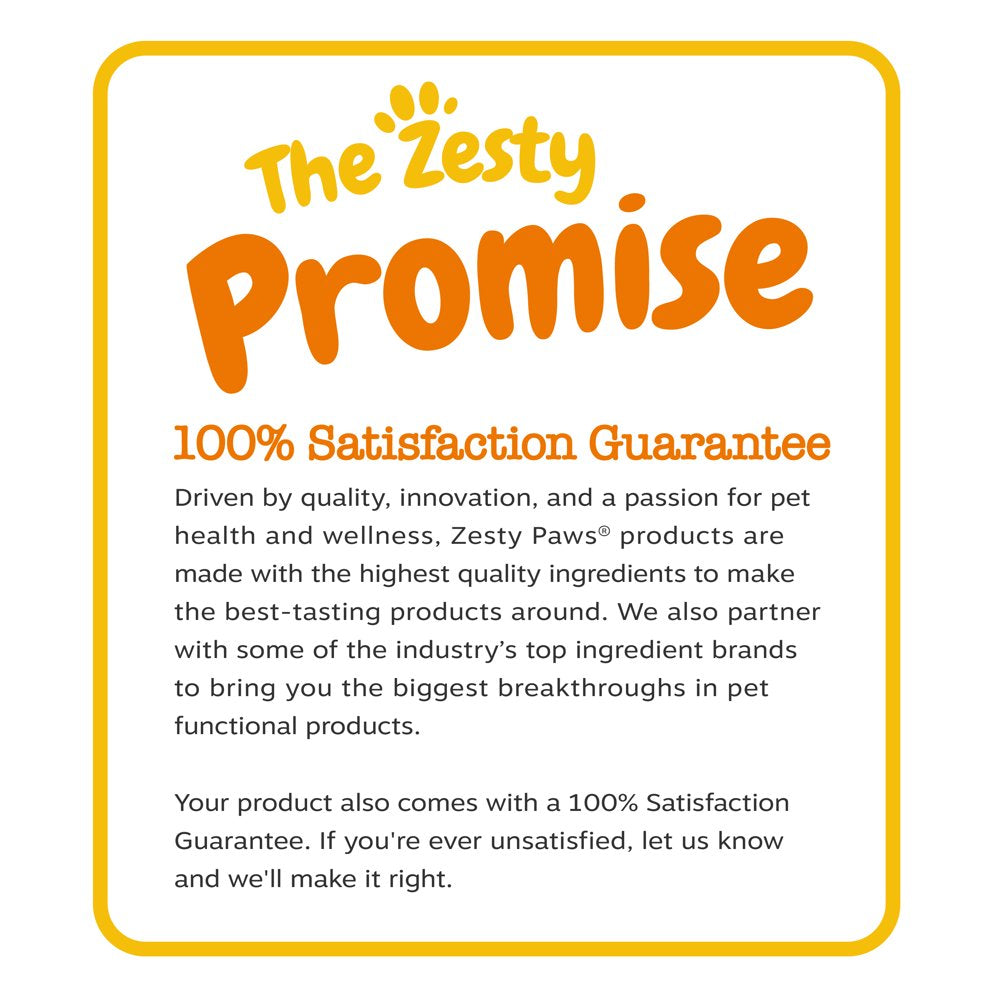 Zesty Paws Probiotic Pill Wrap Paste for Dogs, Bacon, 45 Count, Dry Training Treats Paste