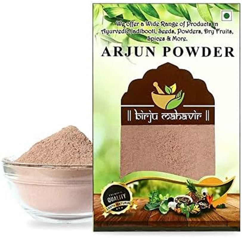 MIYUU BIRJU MAHAVIR Bmkb Terminalia Arjuna Arjun Chaal Powder, Natural, 200 G