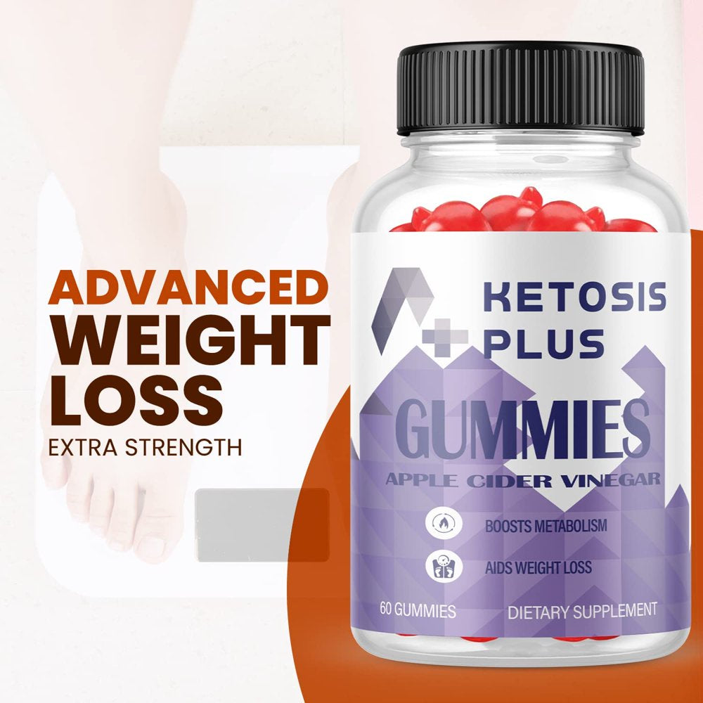 (3 Pack) Ketosis plus ACV Gummies - Supplement for Weight Loss - Energy & Focus Boosting Dietary Supplements for Weight Management & Metabolism - Fat Burn - 180 Gummies