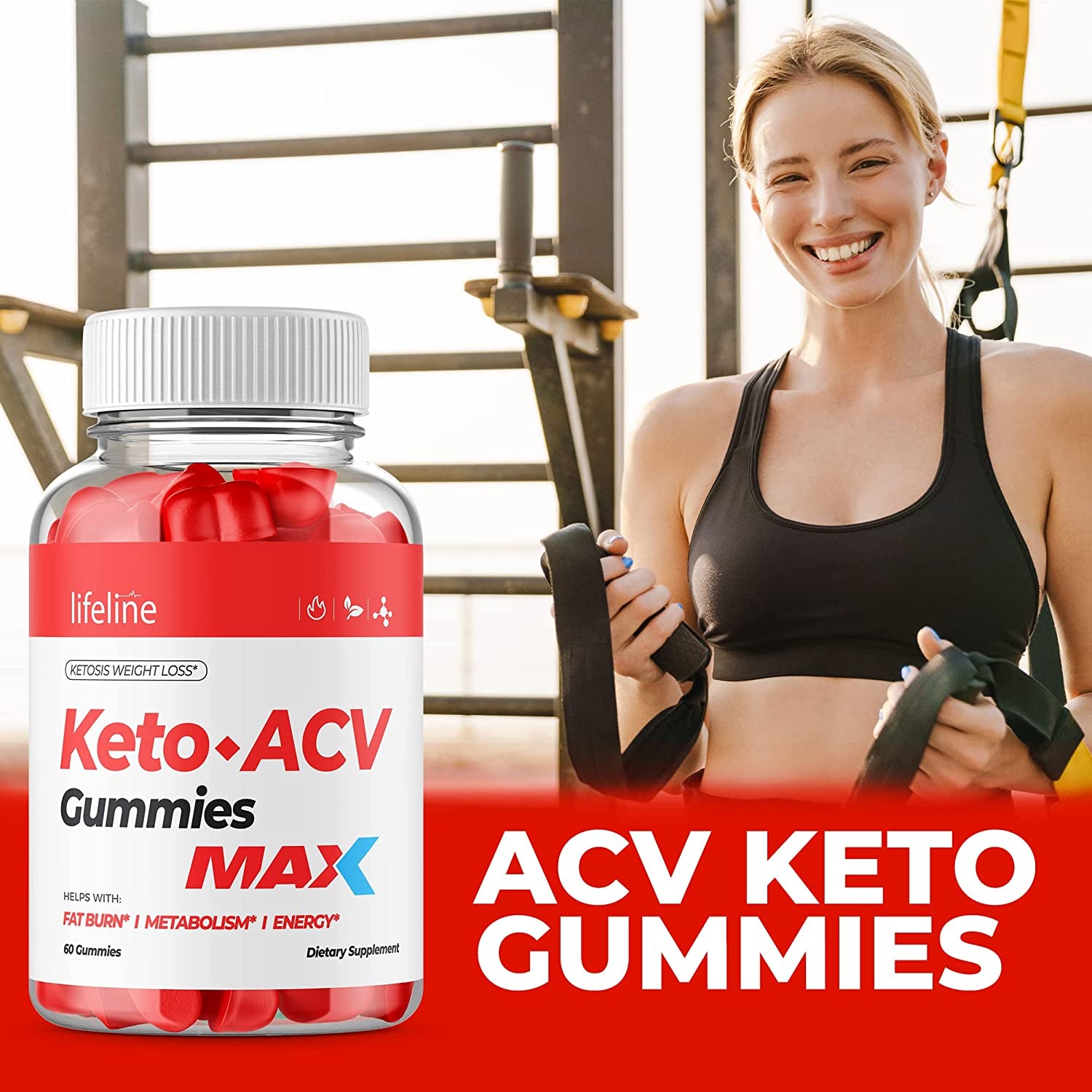 (3 Pack) Lifeline Keto Gummies, Max Strength New Formula Lifeline Keto ACV Gummies Advanced Formula Life Line Keto Gummies (180 Gummies)