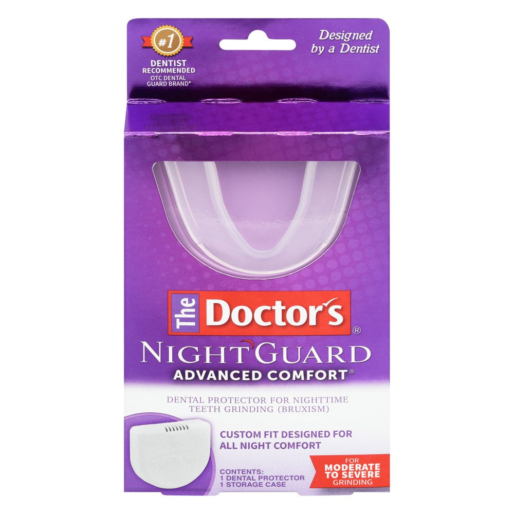 The Doctor’S Nightguard, Mouth Guard for Grinding Teeth, Dental Guard for Bruxism, Night Guard for Teeth, 1 Pack