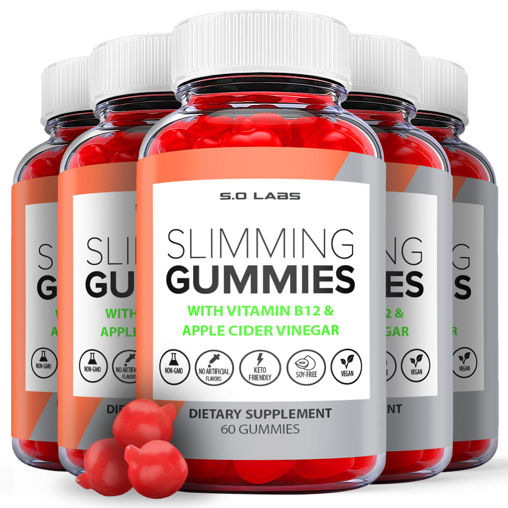 (5 Pack) Slimming Gummies It Works for Weight Loss,Slimming Gummies It Works with Apple Cider Vinegar,Slimming Gummies It Works Bajar De Peso,Slimming Gummies It Works for Women and Men (300 Gummies)