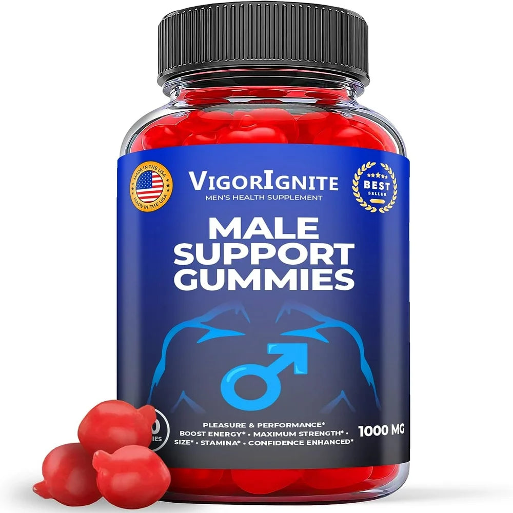 (1 Pack) Vigorignite Male Gummies - 60 Gummies