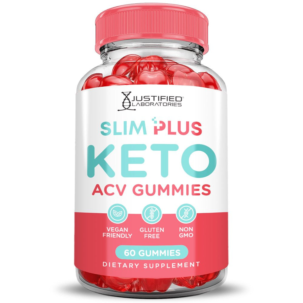 (2 Pack) Slim plus Keto ACV Gummies 1000MG Dietary Supplement 120 Gummys