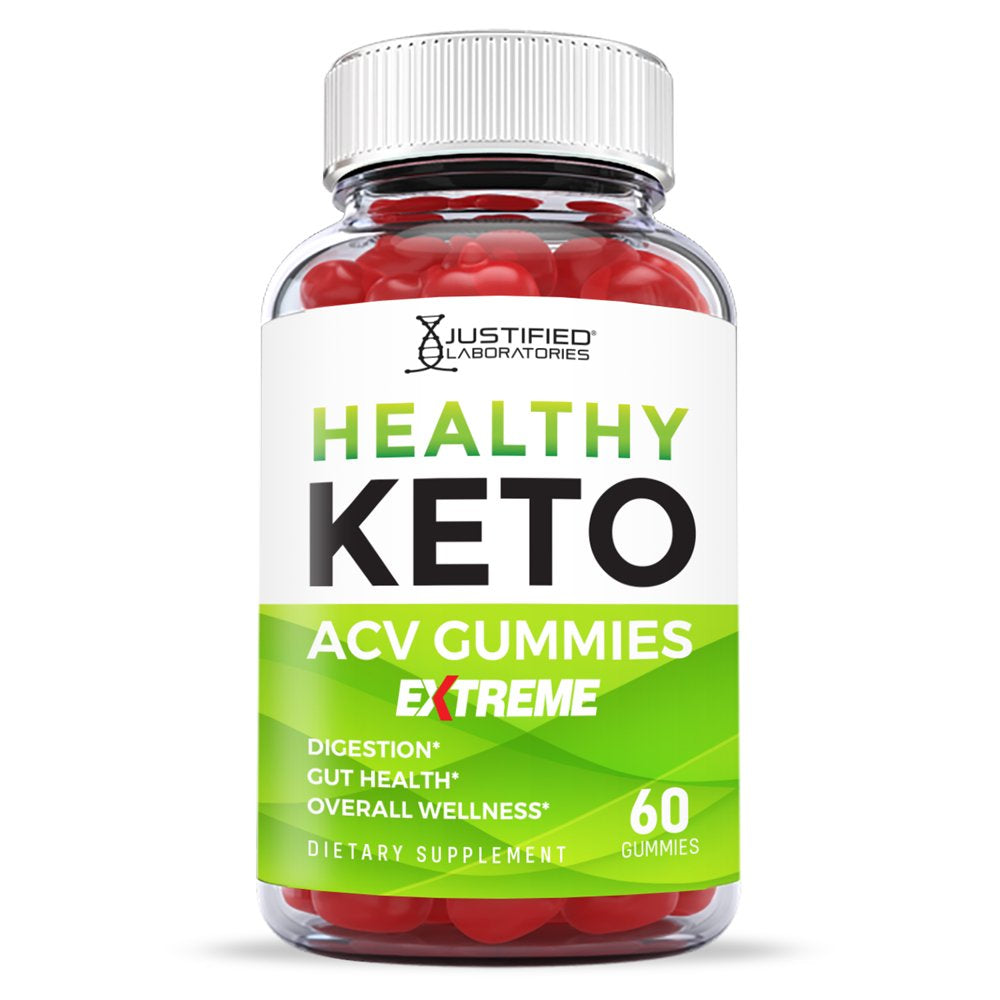 (5 Pack) Healthy Keto Extreme ACV Gummies 2000Mg Dietary Supplement 300 Gummys