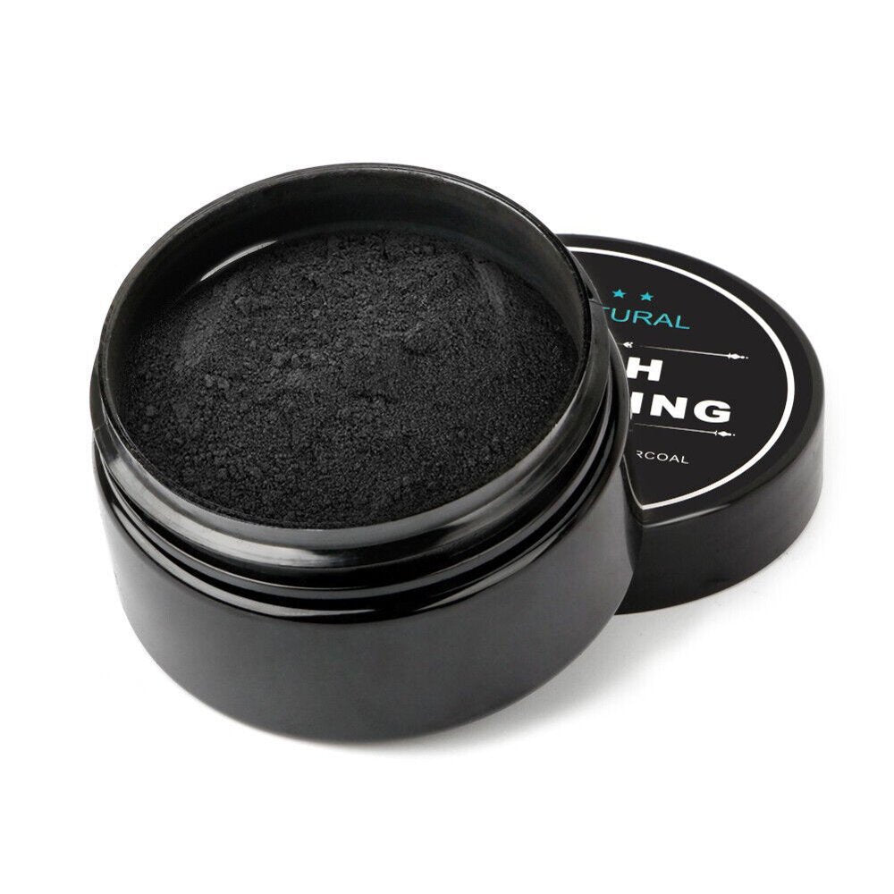 US 2-4Pc Activated Charcoal Teeth Whitening Powder Organic Coconut Removes Stain