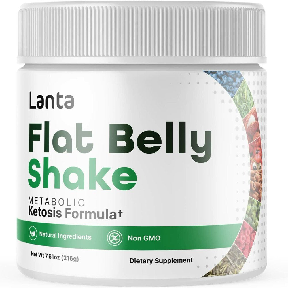 Flat Belly Shake Powder,Weight Loss,Fat Burn,Appetite Control Supplement 216 G