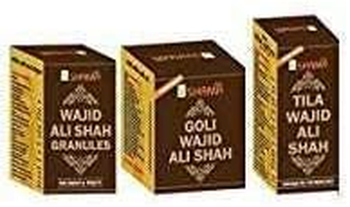 Wajid Ali Shah Combo Pack Tablet 10 Pills Oil and Granules