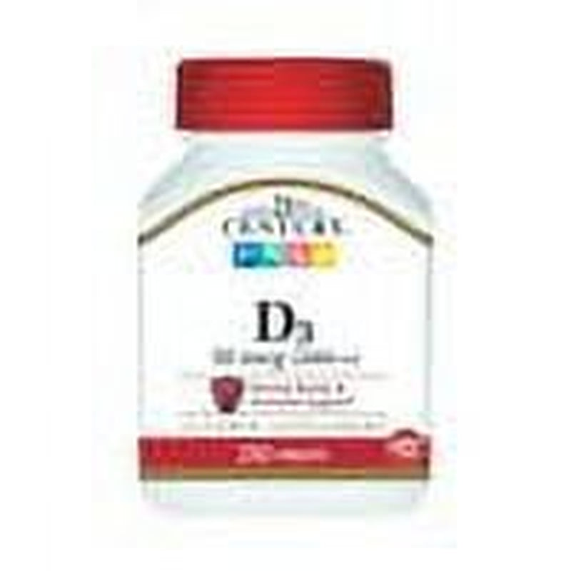 21ST Century Vitamin D-3 Tablet, 50 Mcg, (2000 IU) 250/Bottle Pack of 1