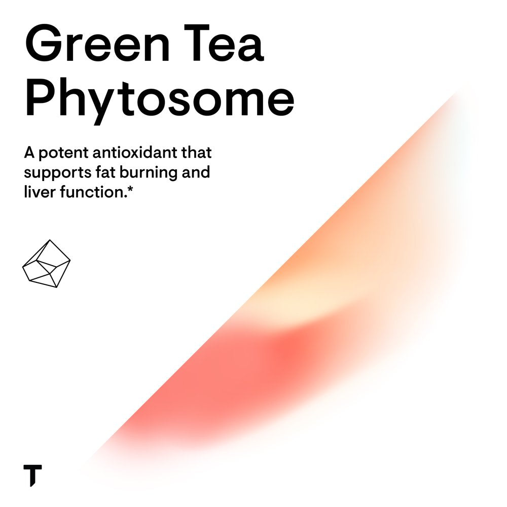 Thorne Green Tea Phytosome, Antioxidant, Liver Protective, and Metabolic Benefits of Green Tea without the Caffeine, 60 Capsules