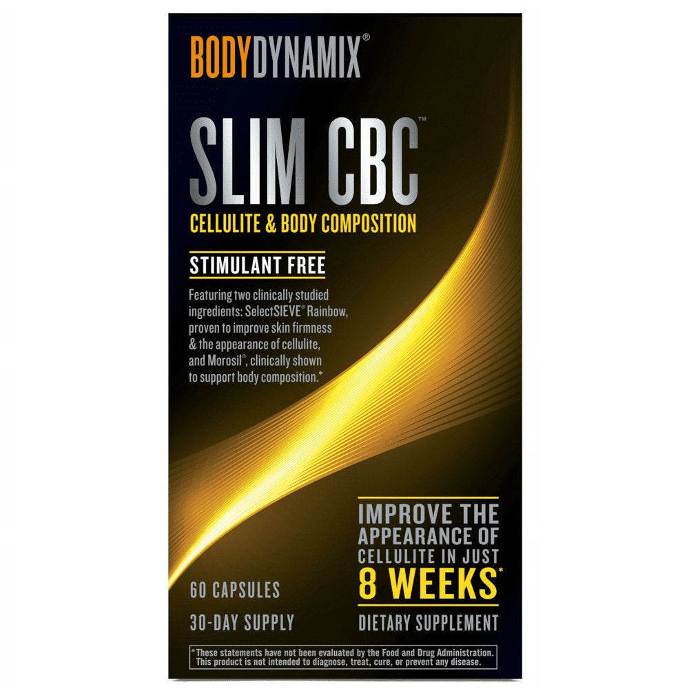 GNC Bodydynamix Slim CBC™ Cellulite & Body Composition, 60 Capsules, Weight Loss Support