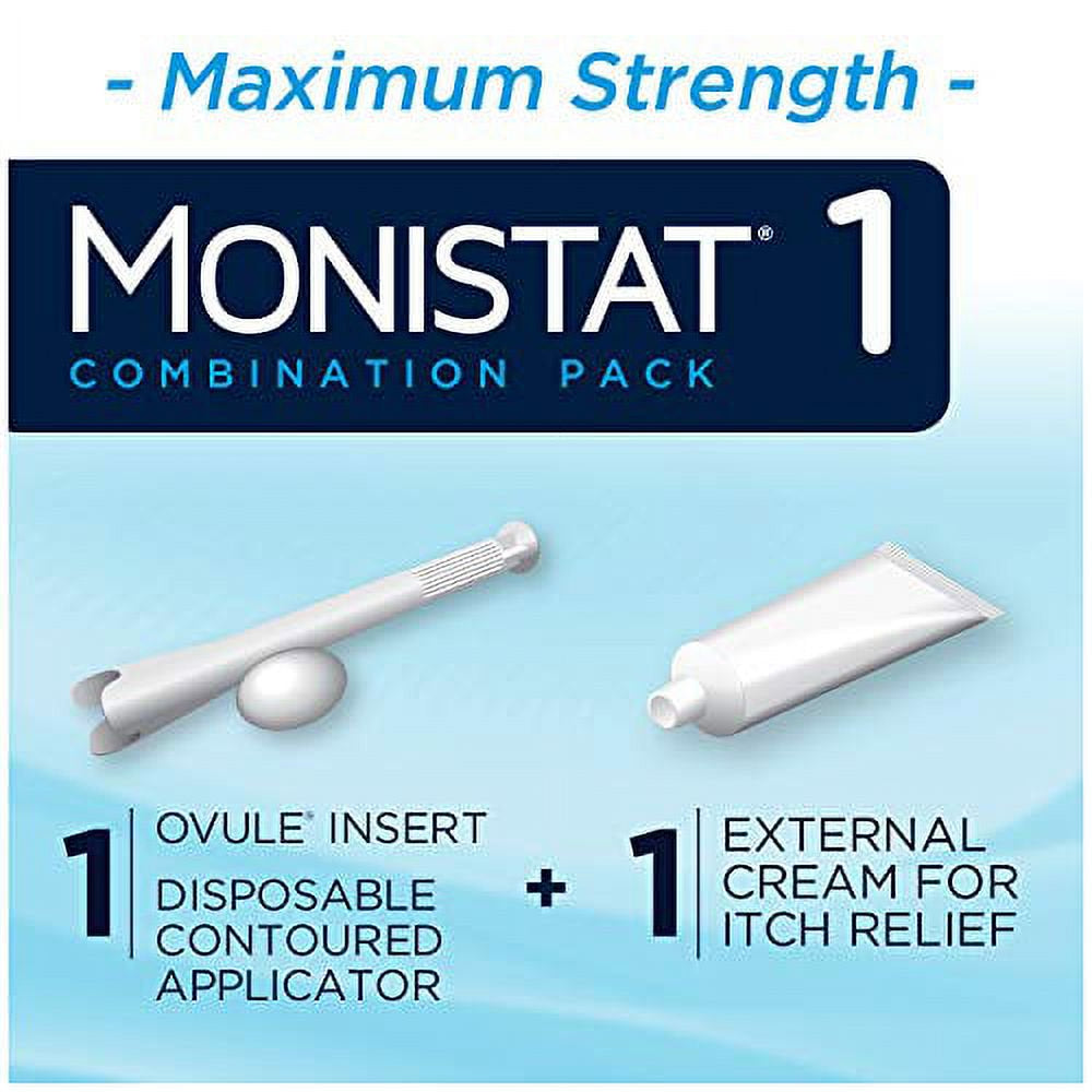 Monistat 1-Day Yeast Infection Treatment, Prefilled