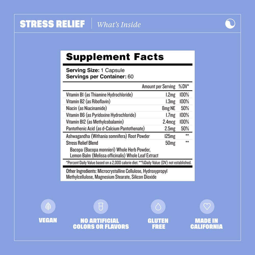 Health by Habit Stress Relief Supplement