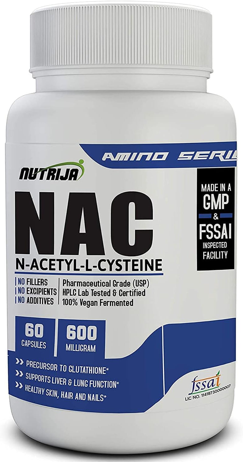 Verem N-Acetyl CYSTEINE (NAC) 600 MG - 60 Capsules