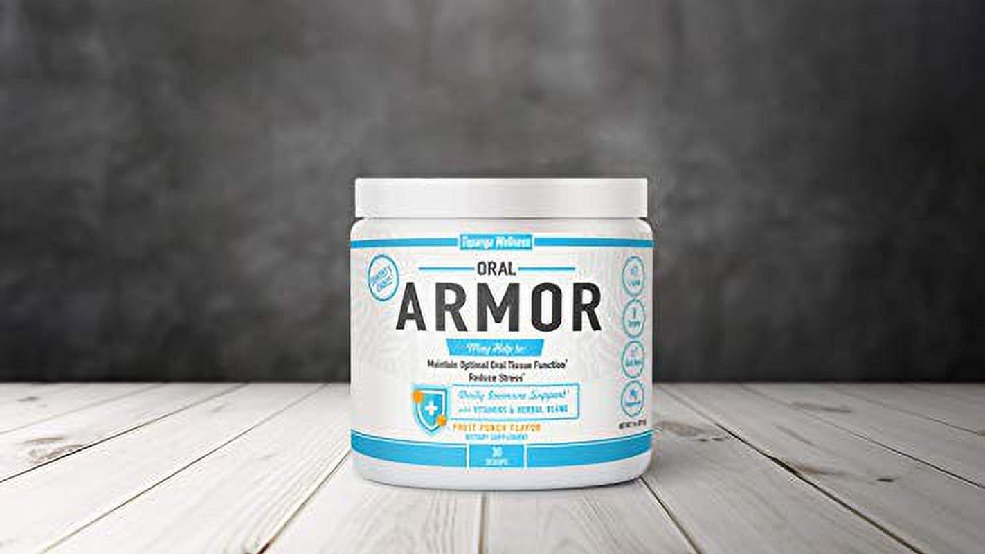 Topanga Oral Armor: the All-In-One Solution to Boost Your Immune System 30 Day Supply Strengthen Your Oral Tissue • Reduce Stress • Multivitamin Magnesium L-Lysine B-Complex Superfoods •