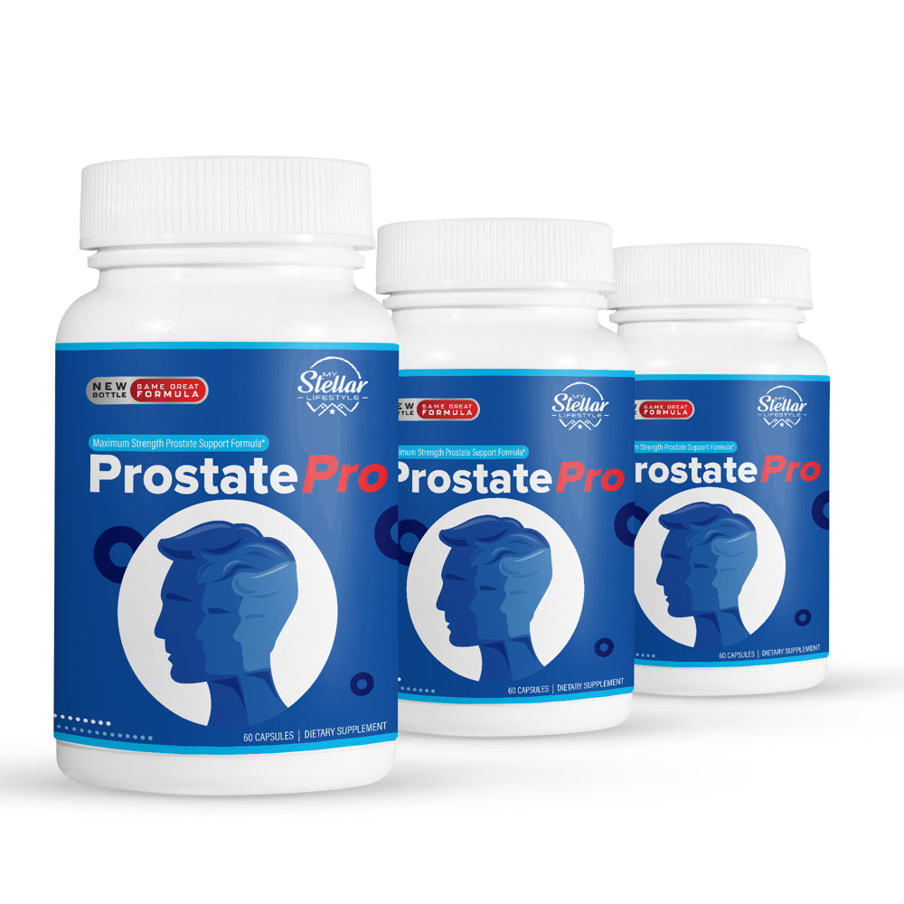 3 Pack Prostate Pro Premium Prostate Support Blend-60 Capsules X3