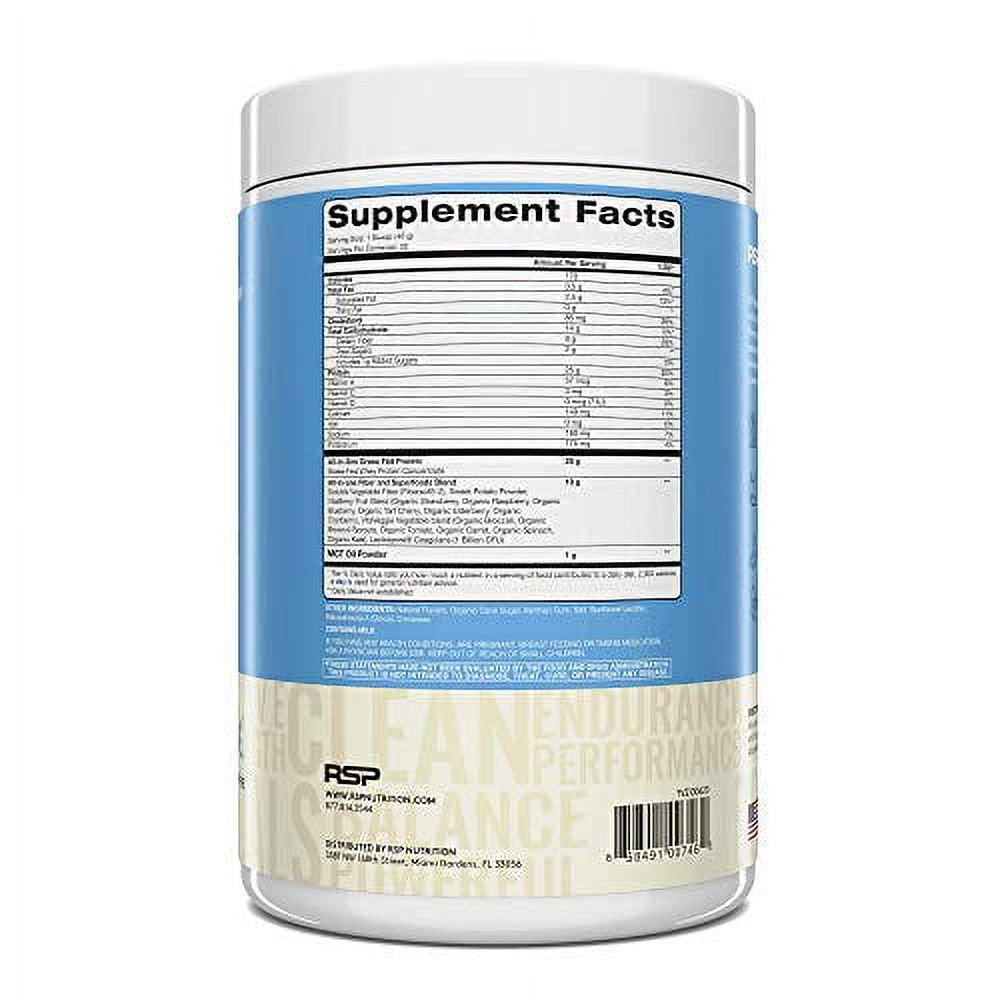 Truefit Meal Replacement Shakes Powder, Grass Fed Whey Protein, Vanilla, 2 Lb