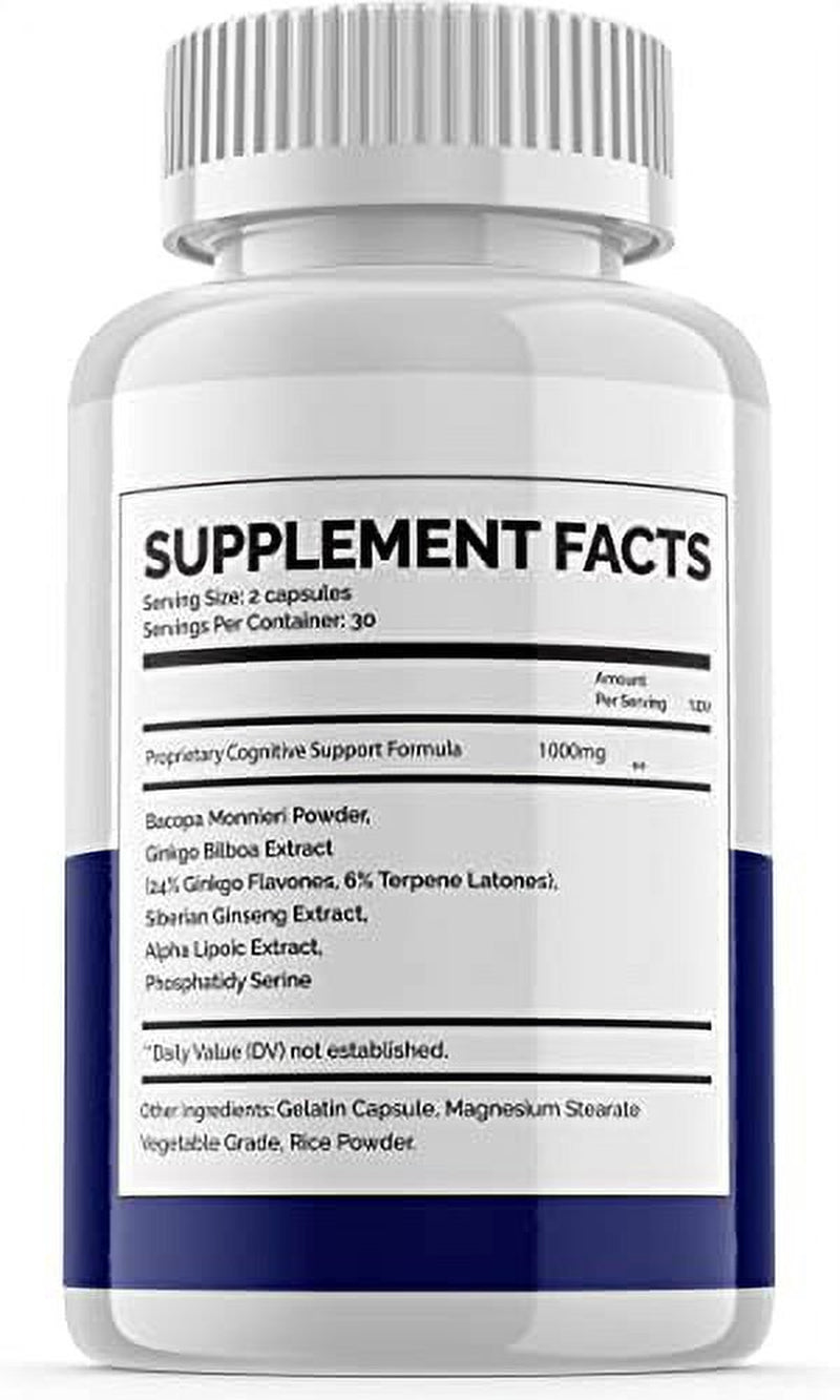 (5 Pack) Neuro Tech IQ Neurotech IQ Pills Brain Supplement (300 Capsules)