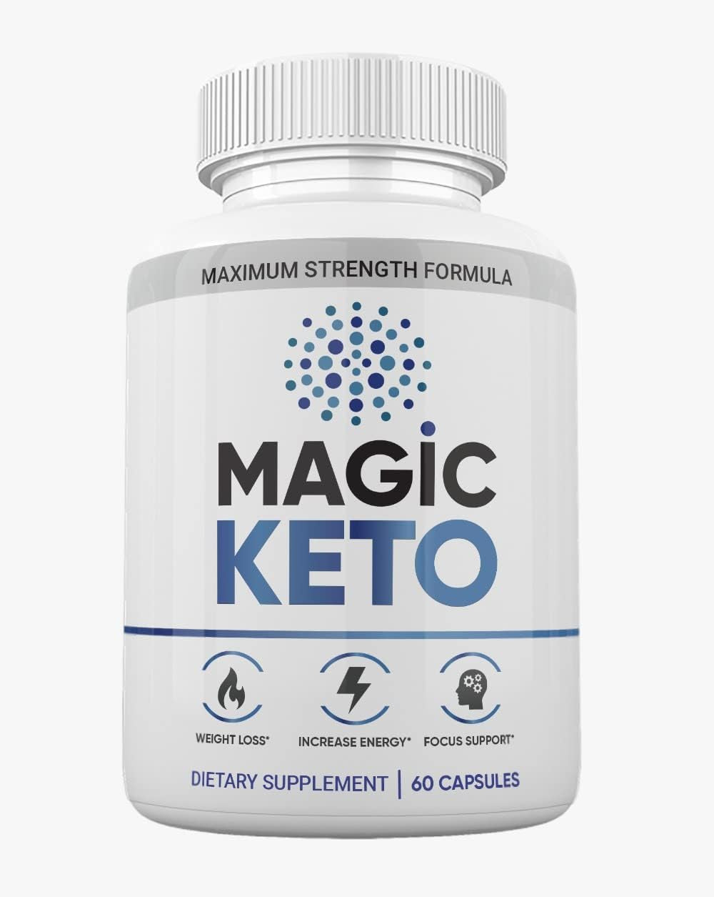 (1 Pack) Magic Keto 800Mg, Magic Keto Pills, 60 Count