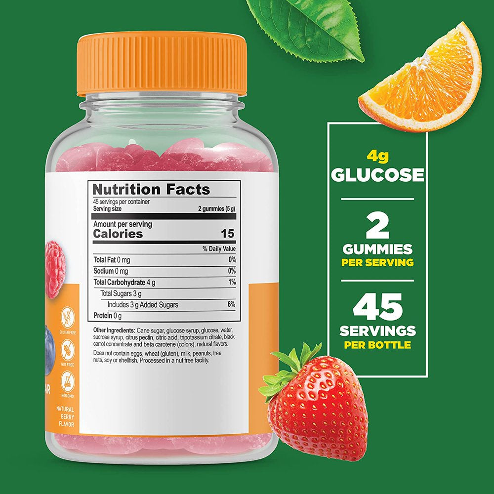 Lifeable Glucose Supplement Vitamin Gummies - 4G - 90 Gummies
