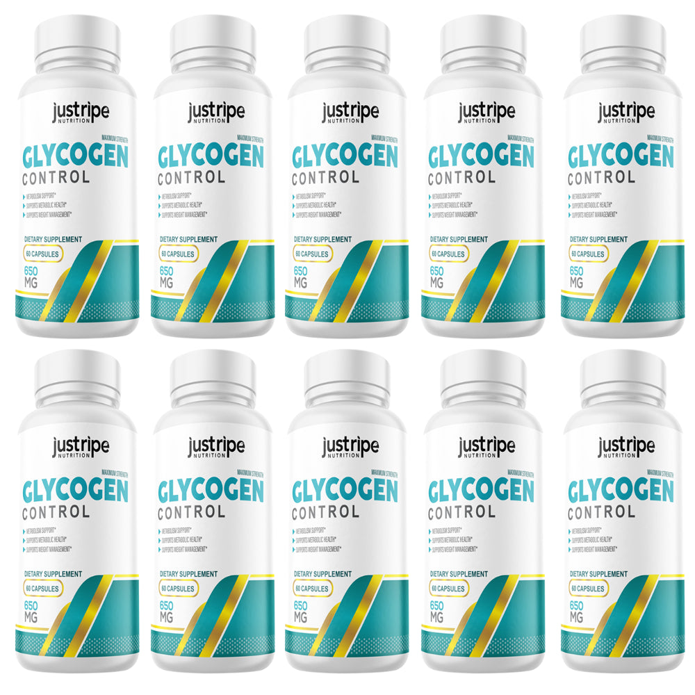 10 Pack Glycogen Control Blood Capsules Blood Sugar Control - 60 Capsules