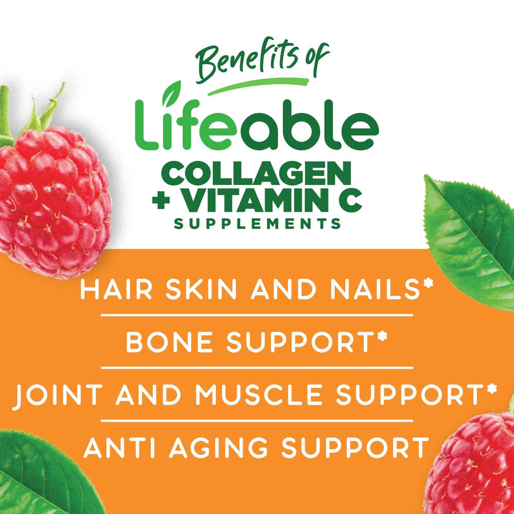 Lifeable Collagen and Biotin - 90 Gummies