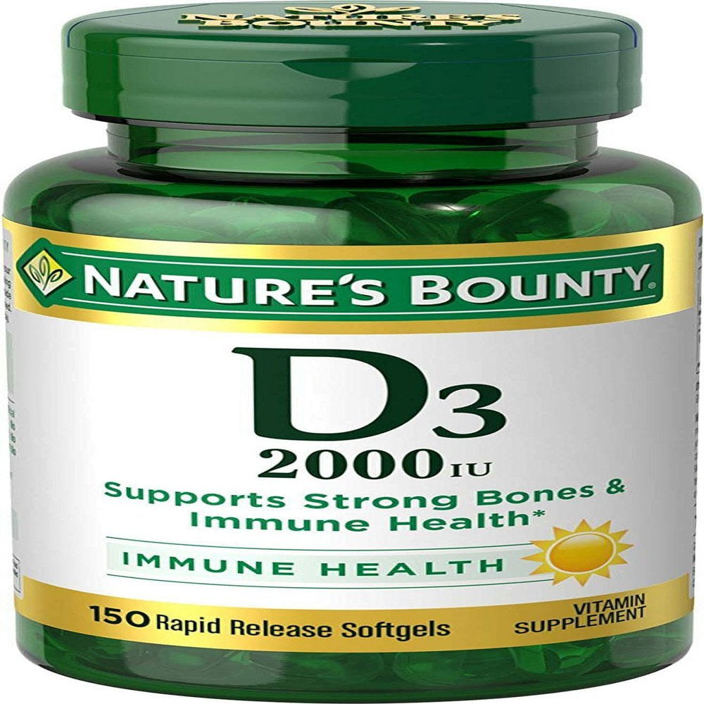 Vitamin D3 -2000 IU, 150 Softgels