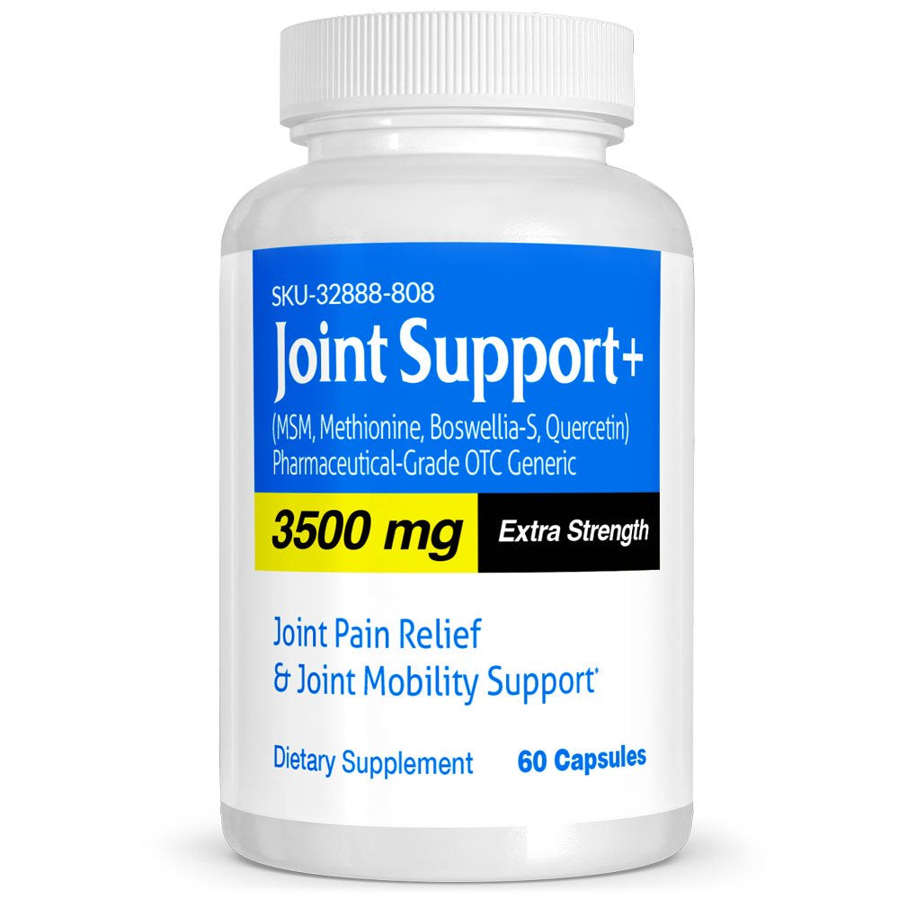 Joint Support+ Pharmaceutical Grade Joint Support Supplements, Glucosamine Chondroitin, Vitasource