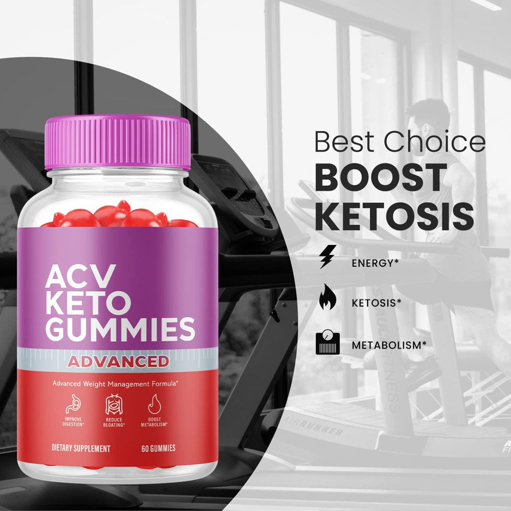 (2 Pack) ACV Keto Gummies - Supplement for Weight Loss - Energy & Focus Boosting Dietary Supplements for Weight Management & Metabolism - Fat Burn - 120 Gummies