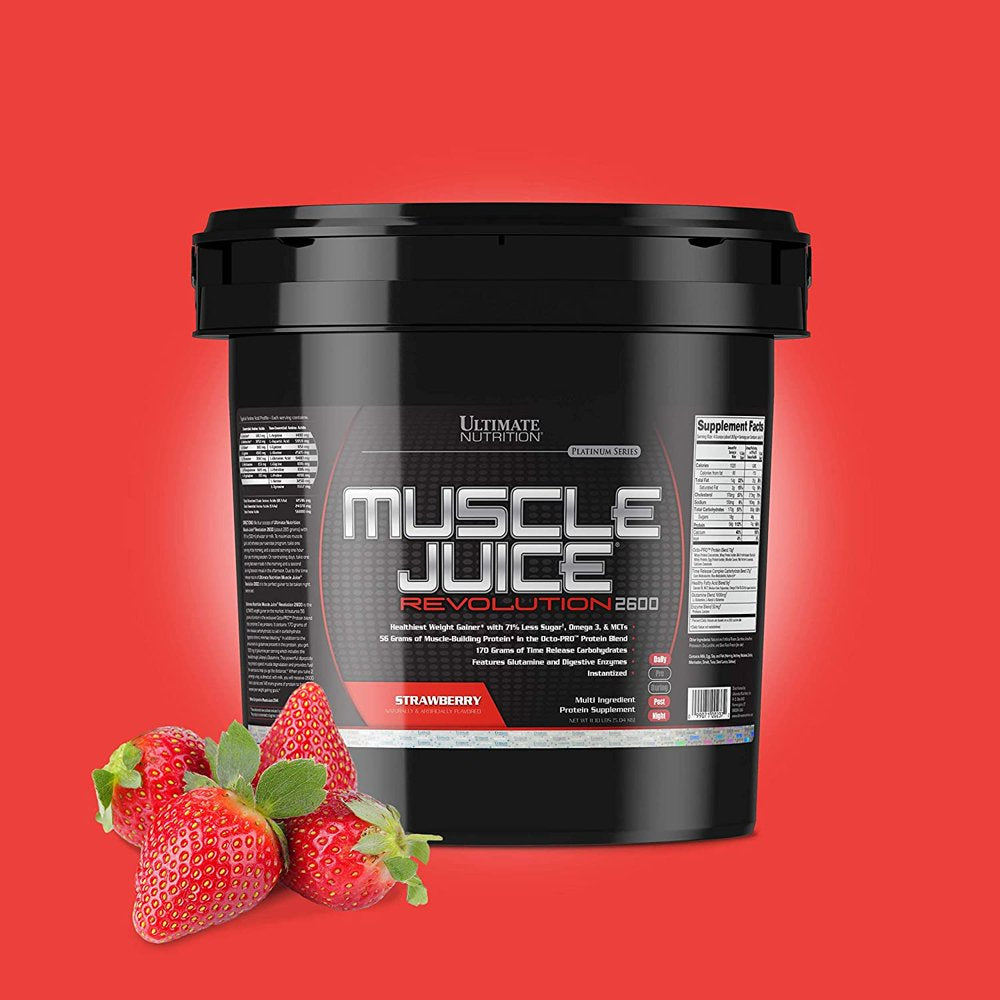 Ultimate Nutrition Muscle Juice Revolution 2600 Protein Powder Supplement-11.1 Lb