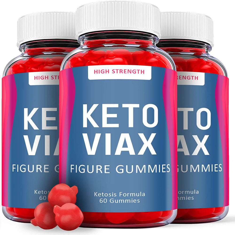 (3 Pack) Keto Viax ACV Gummies - Supplement for Weight Loss - Energy & Focus Boosting Dietary Supplements for Weight Management & Metabolism - Fat Burn - 180 Gummies