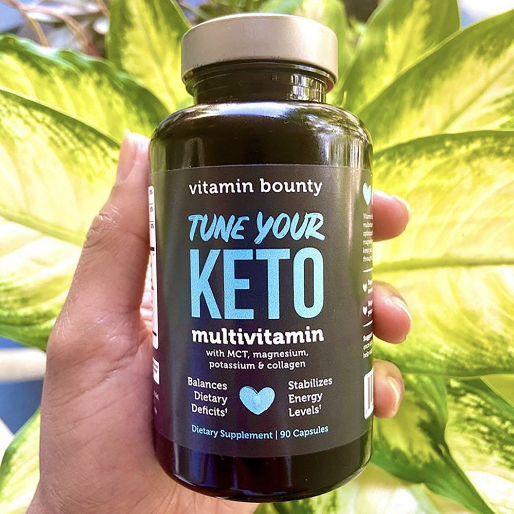 Vitamin Bounty Tune Your Keto Supplement, Multivitamin, 90 Count