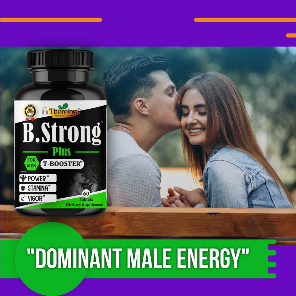 Testosterone Supplement for Libido, Enhancement, Stamina, Strength, Muscle Growth, Workout Supplement 60 Tablets