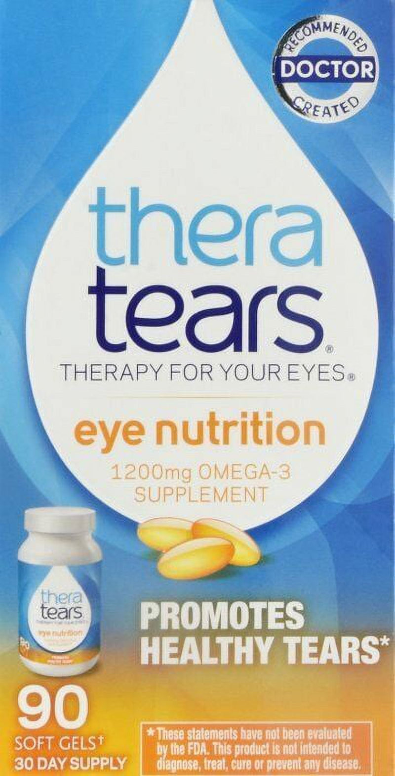 Theratears Eye Nutrition- 90 CT- Omega 3 Supplement