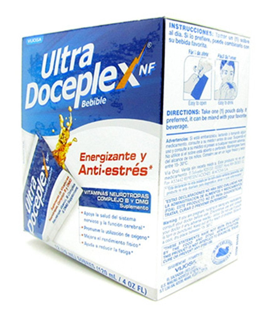 Vijosa Ultra Doceplex Drinkable Energy Booster & Anti-Stress 12 Pouches