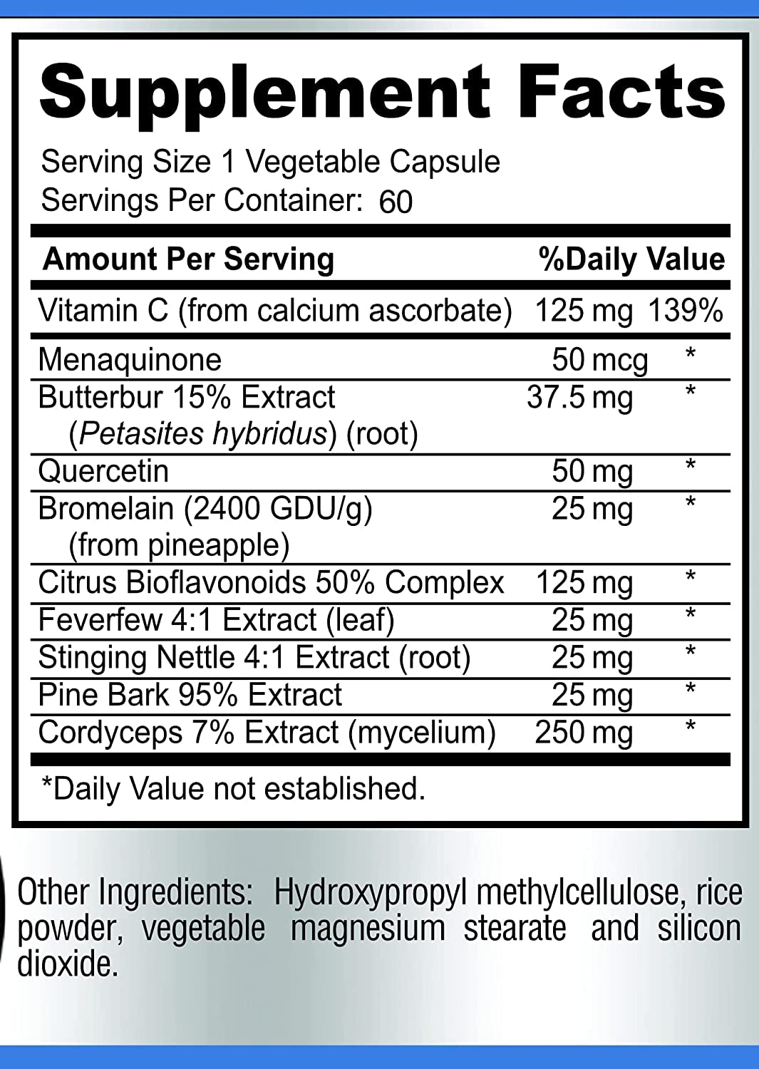 YUMMYVITE Lung Support Supplement, Lung Cleanse & Lung Detox Formula, Lung Health Support for Clear Lungs, Comfortable Breathing, Bronchial Health, 60 Capsules