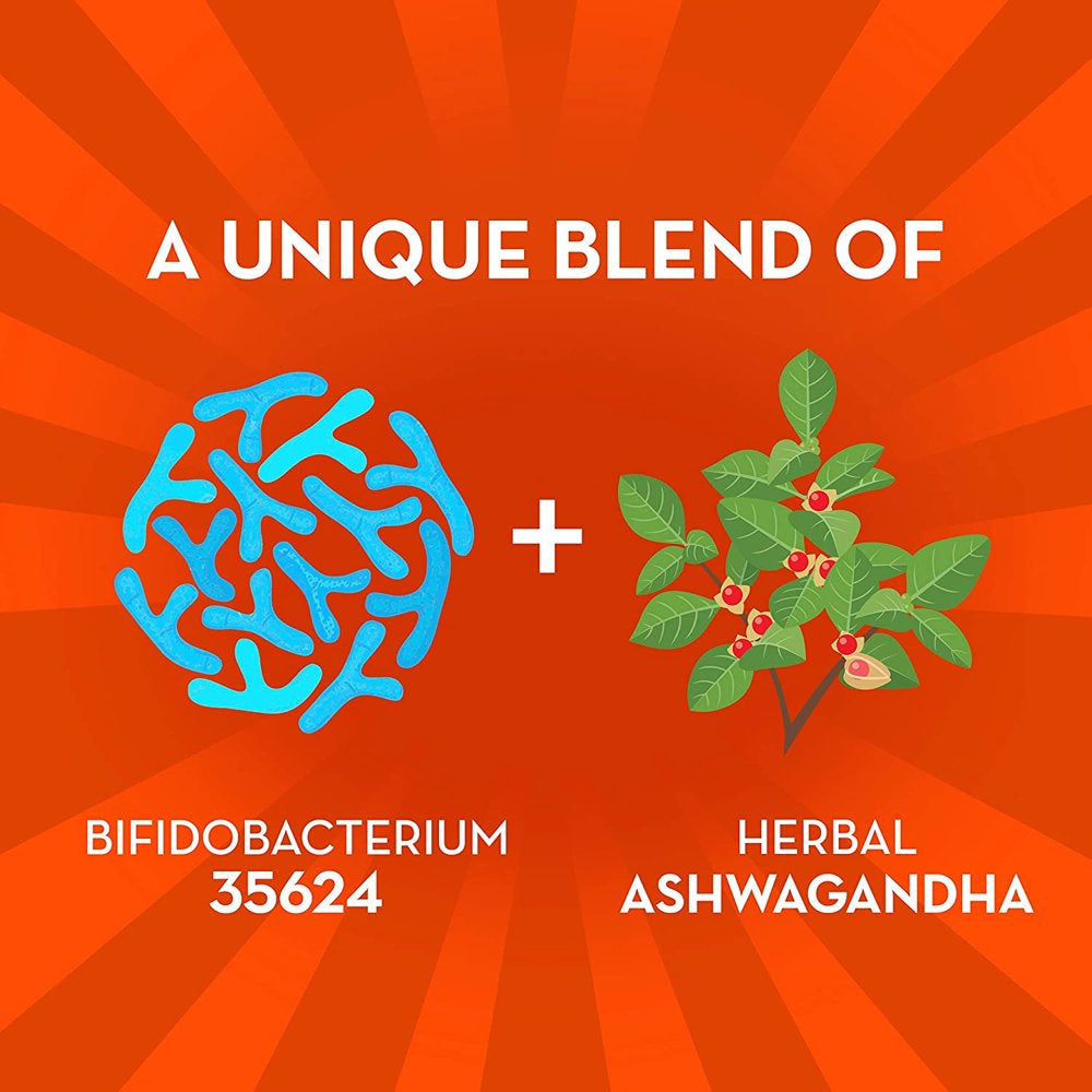 UNIQUE BLEND with ASHWAGANDHA HELPS SUPPORT YOUR BODYS RESPONSE to STRESS. Daily