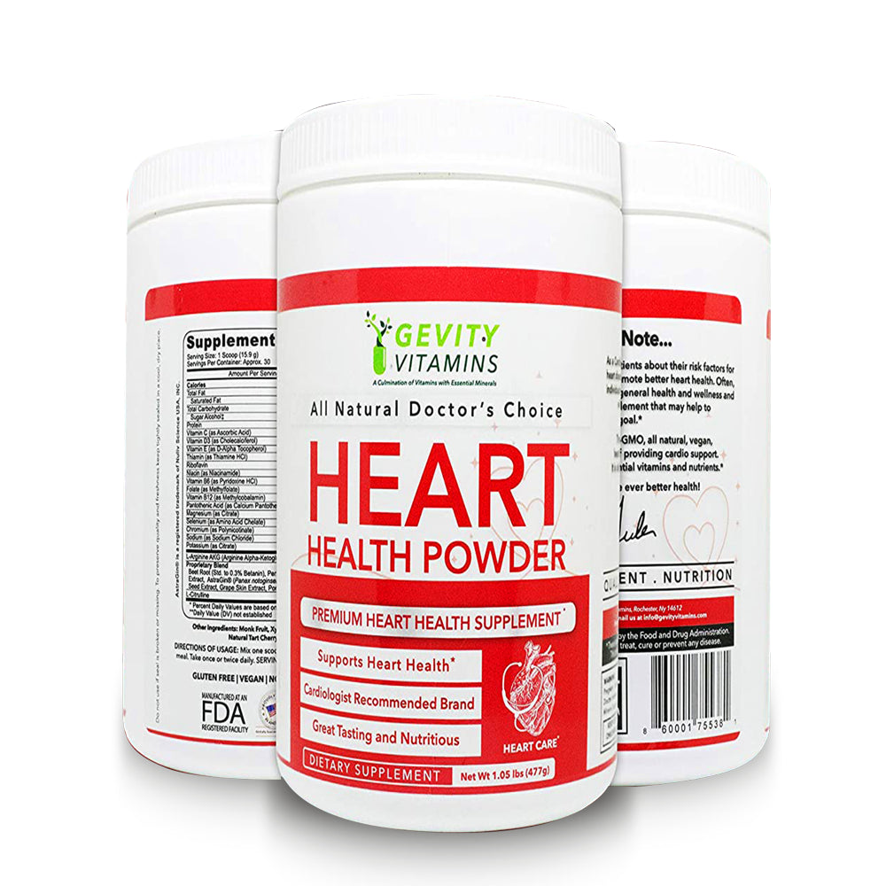 Gevity Vitamins Heart Health Powder-30 Servings of Dietary Supplements