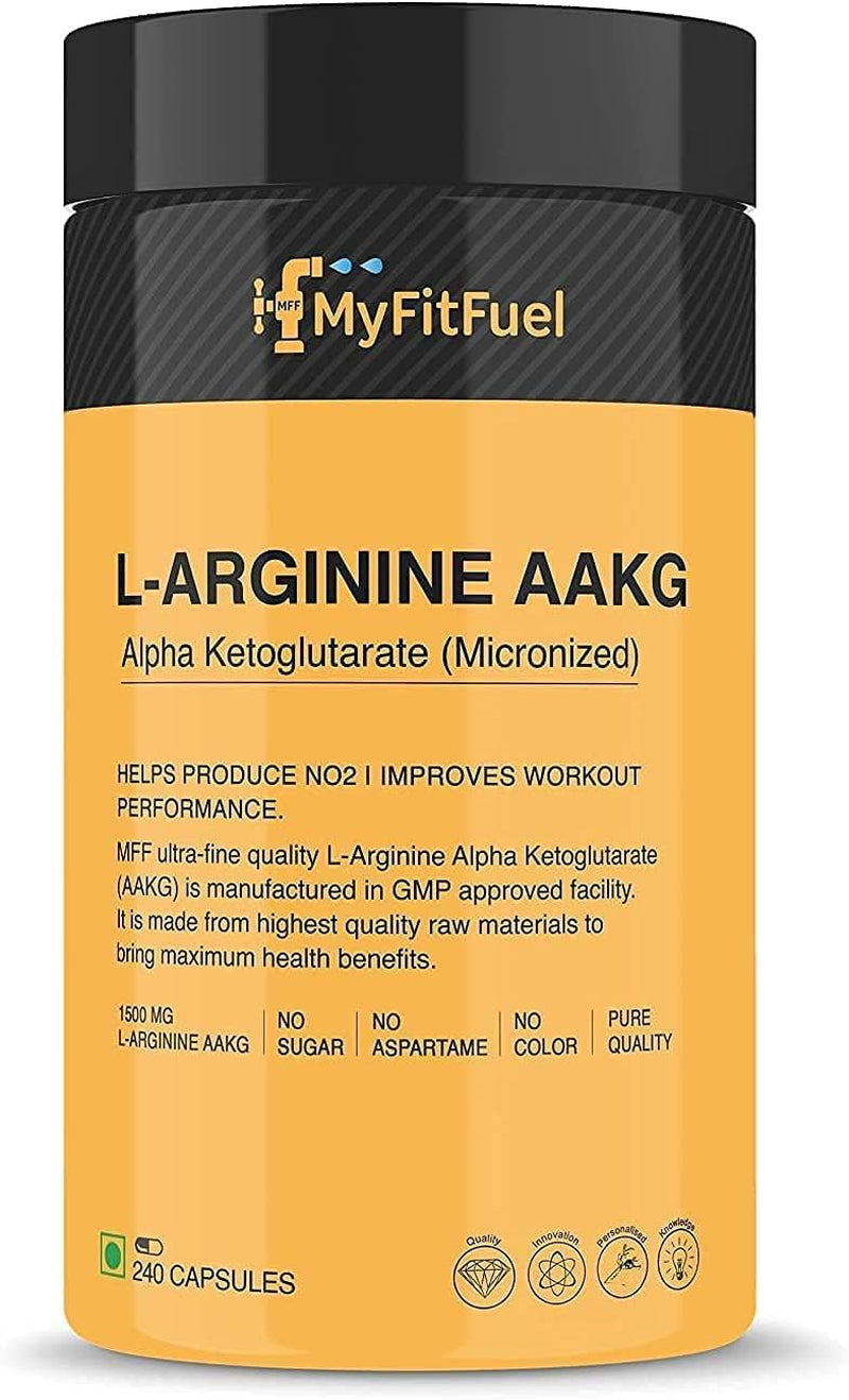 SPEC L-Arginine Alpha-Ketoglutarate (AAKG) (1500 Mg) 240 Capsules..