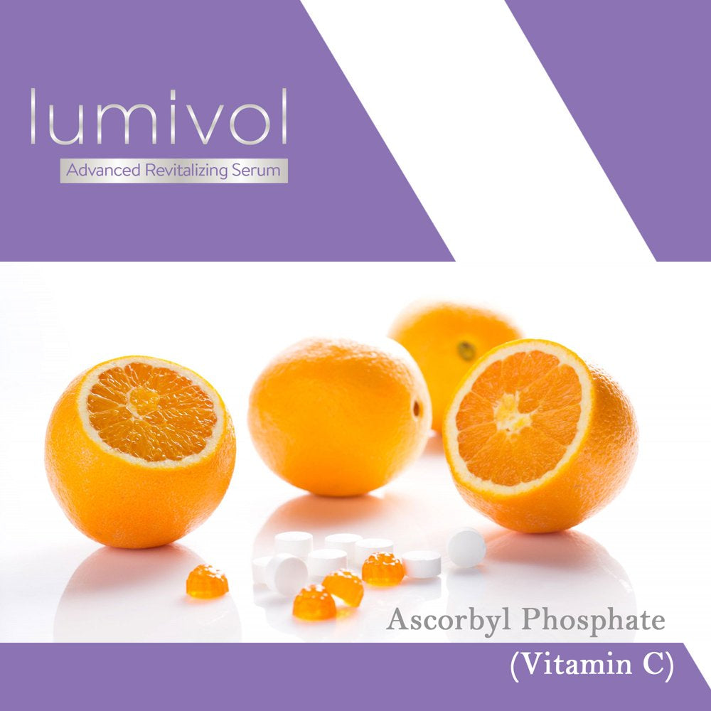 Lumivol - Advanced Revitalizing Serum - Boost Collagen and Elastin - Intense Hydration - Diminish the Look of Fine Lines and Wrinkles - 1Oz