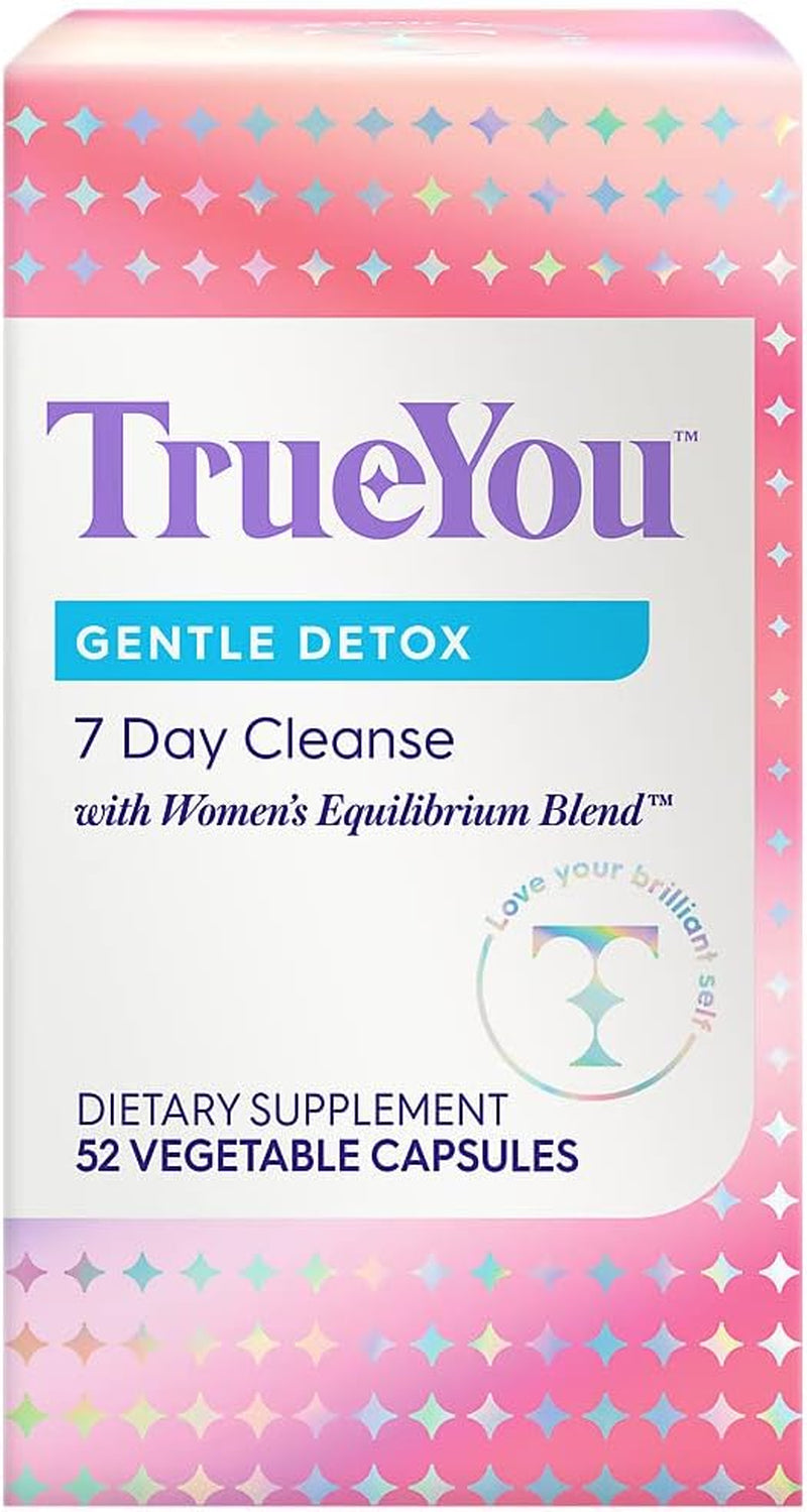 Trueyou Gentle Detox - Herbal Formula - 7 Day Cleanse (52 Vegetable Capsules) by the Vitamin Shoppe