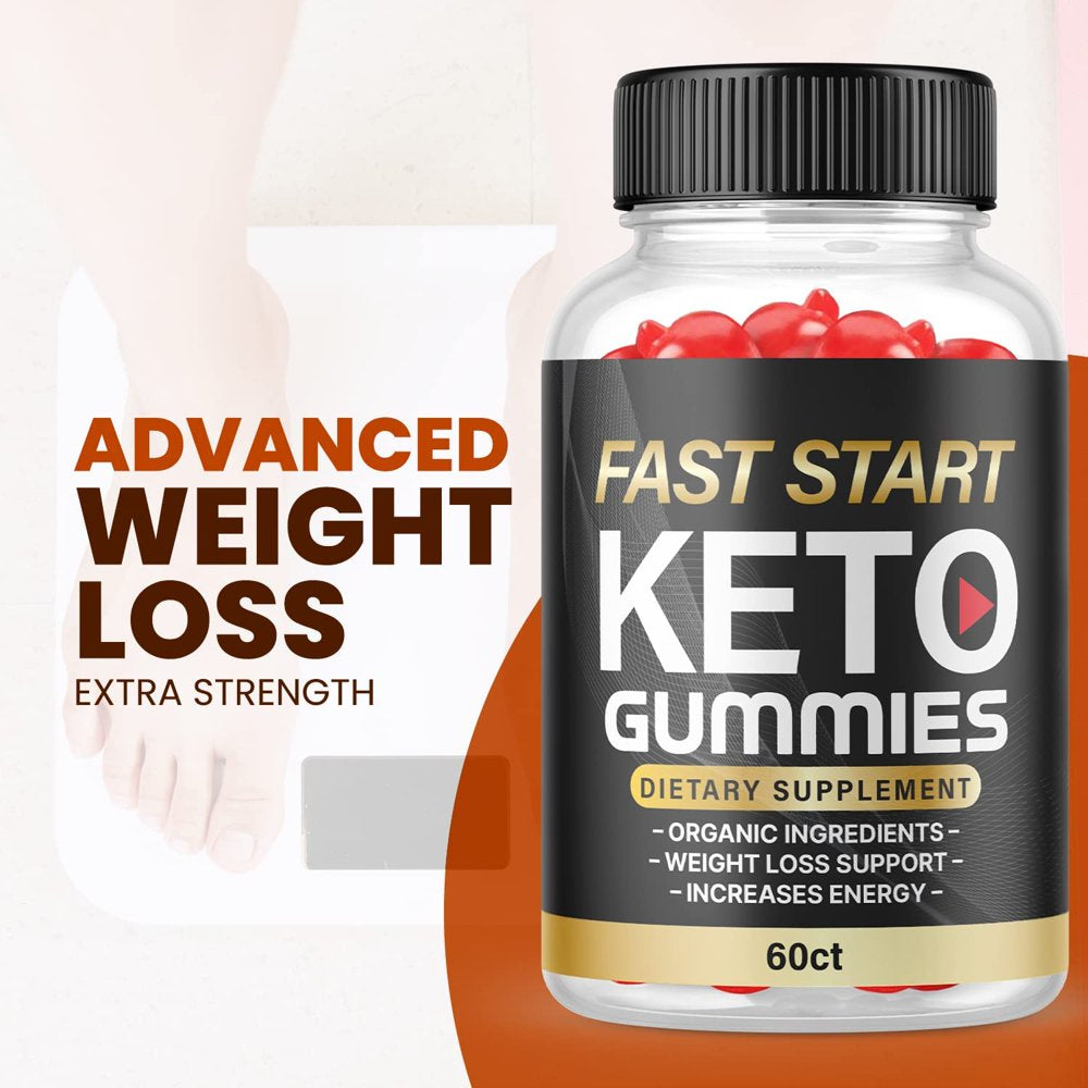 (1 Pack) Fast Start Keto ACV Gummies - Supplement for Weight Loss - Energy & Focus Boosting Dietary Supplements for Weight Management & Metabolism - Fat Burn - 60 Gummies